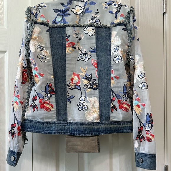 NEW  TRU LUCE  Denim JEANS JACKET - Picture 13 of 14